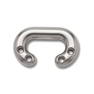 Falsa maglia in acciaio inox AISI 316 a 8 perni da 6 mm per catena calibrata argani e salpa ancore