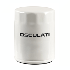 Gamma completa di filtri olio di ricambio per motori fuoribordo MERCURY a 4 tempi, inclusi Verado e Fourstroke, con specifiche dimensionali dettagliate.