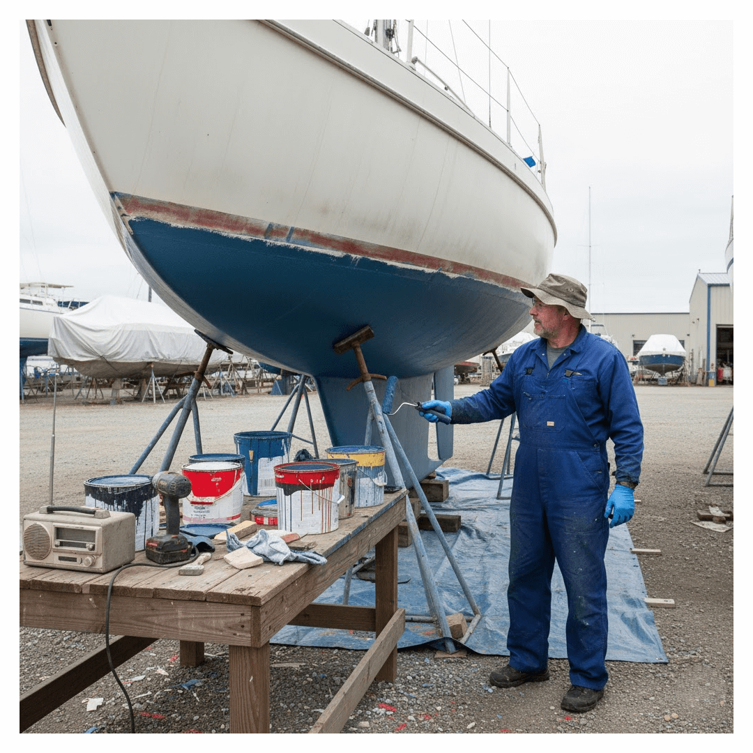 Lo Scudo Invisibile: La Guida Definitiva all'Antivegetativa per una Carena Perfetta