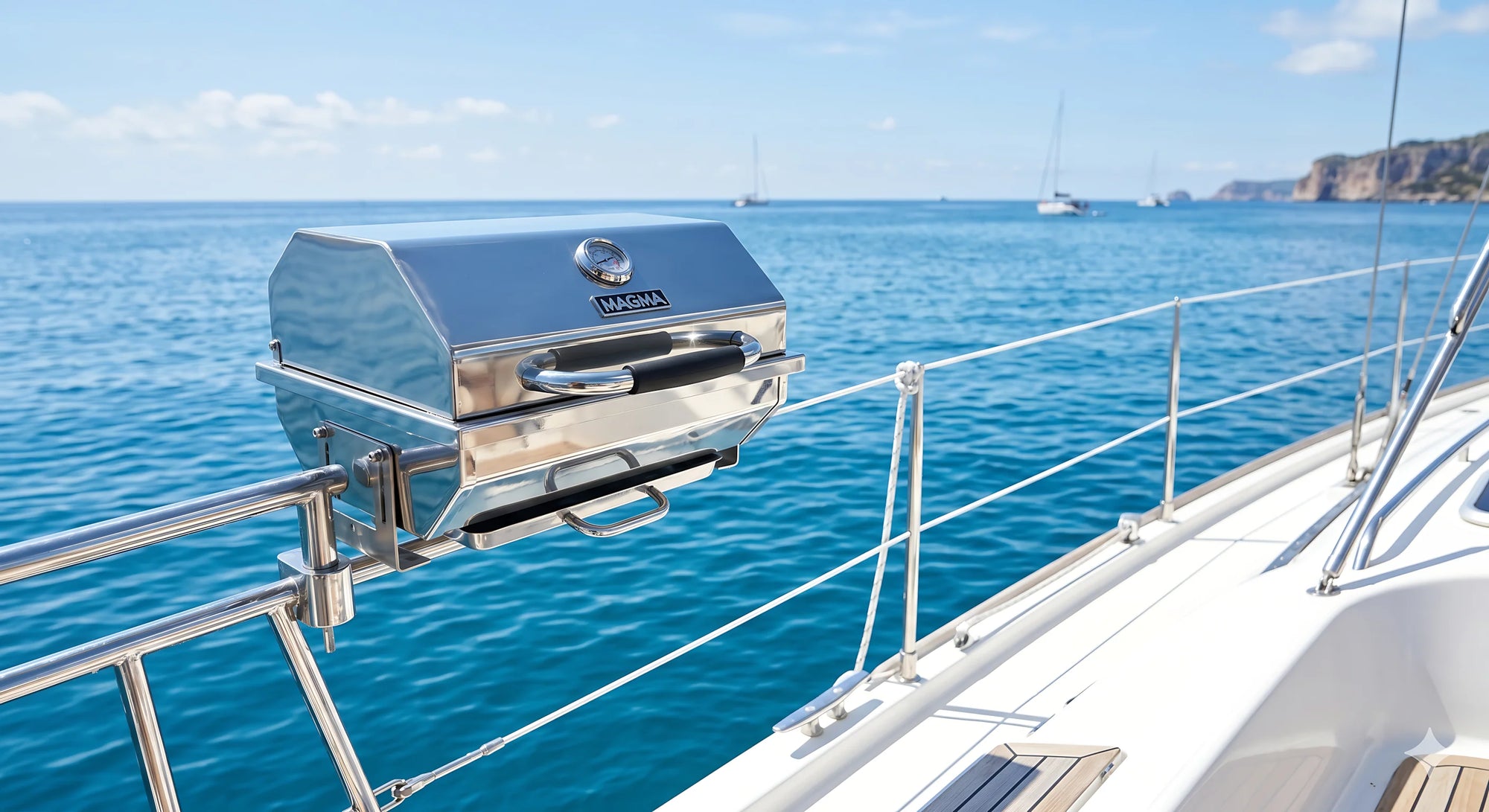 Collezione cucine e barbecue nautici per barca in acciaio inox - Onautica