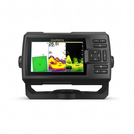 Ecoscandaglio Garmin STRIKER Vivid 5cv con display a colori da 5 pollici e tasti laterali