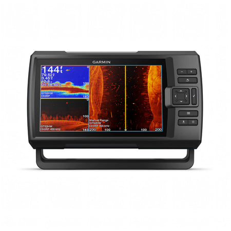 Ecoscandaglio Garmin STRIKER Vivid 9sv con display a colori da 9 pollici e scansione laterale SideVü