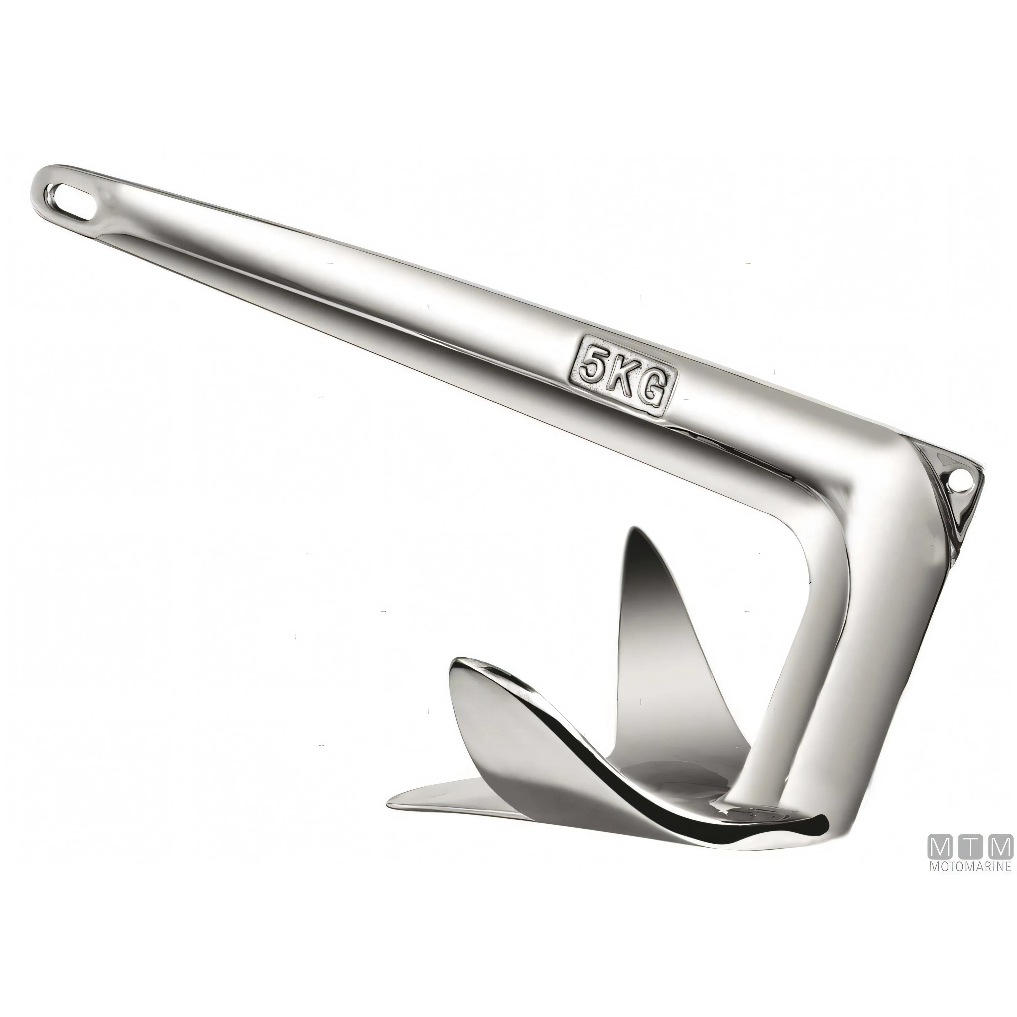 Ancora 3-Wing Tipo Bruce in Acciaio Inox 316 — 5 Kg.