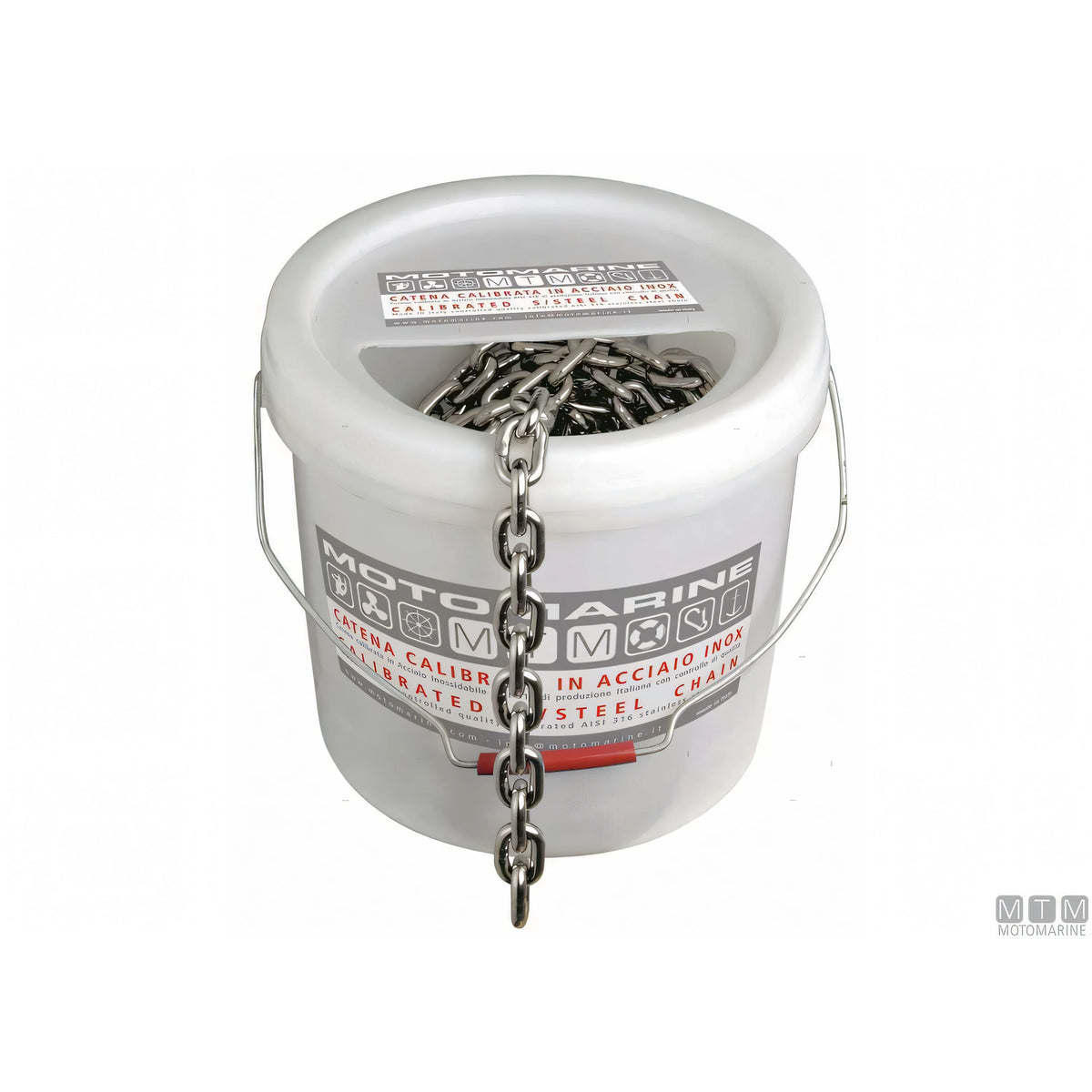 Motomarine Catena Calibrata Salpa Ancora Acciaio Inox 316 — vista 4