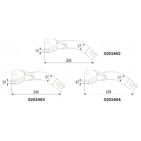 Raddrizza ancora Douglas Marine, disegno tecnico