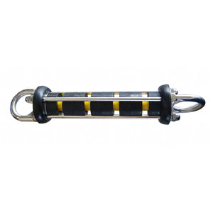 Ammortizzatore d'ormeggio Douglas Marine Master Mooring in acciaio inox con elastomeri
