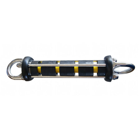 Ammortizzatore d'ormeggio Douglas Marine Master Mooring in acciaio inox con elastomeri
