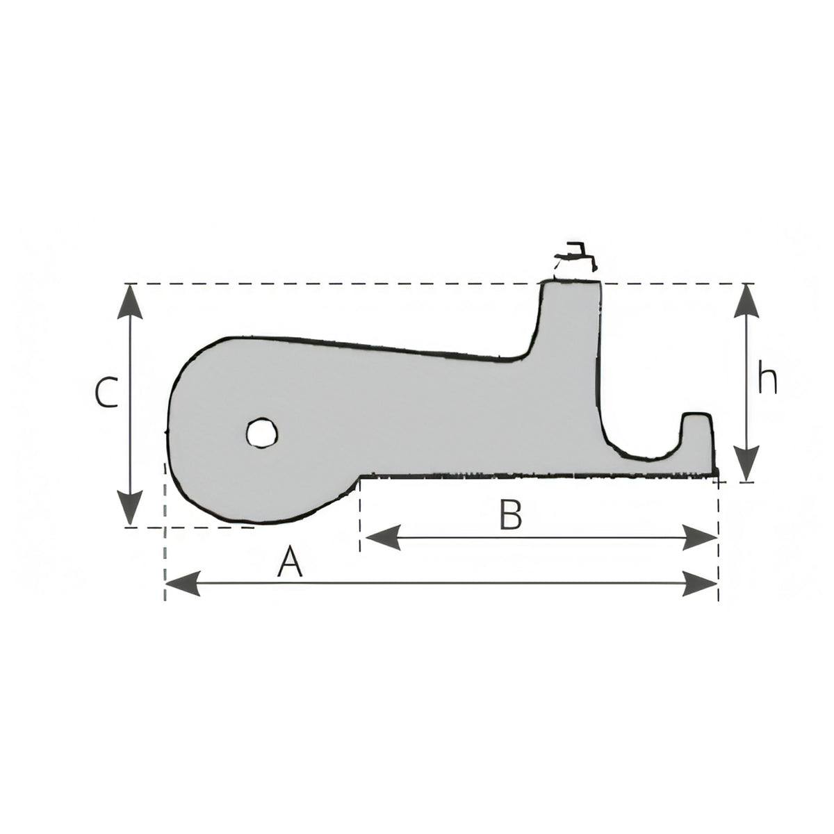 Musone Safe 200 mm, disegno tecnico