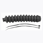 Soffietto in gomma nera con soffiettatura a diamante Ø38mm L190mm con fascette, protezione cavi | Onautica
