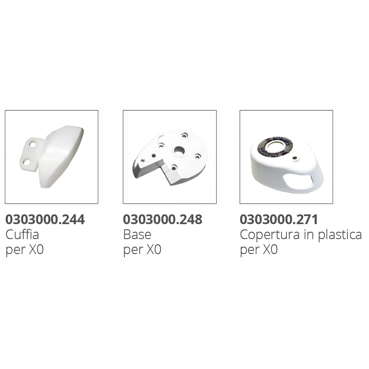 Verricello Lofrans X0, disegno tecnico con dimensioni