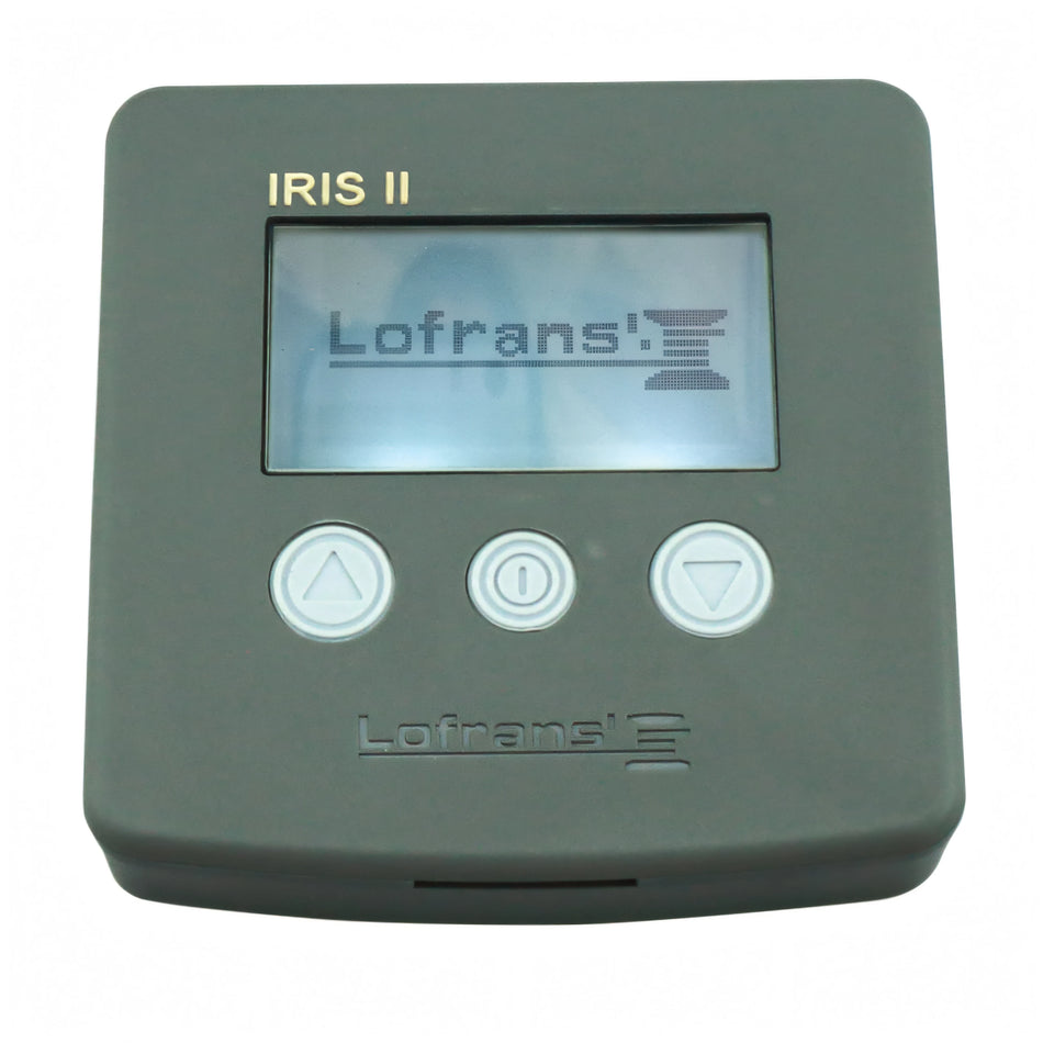 Contametri catena Lofrans da plancia con display LCD retroilluminato
