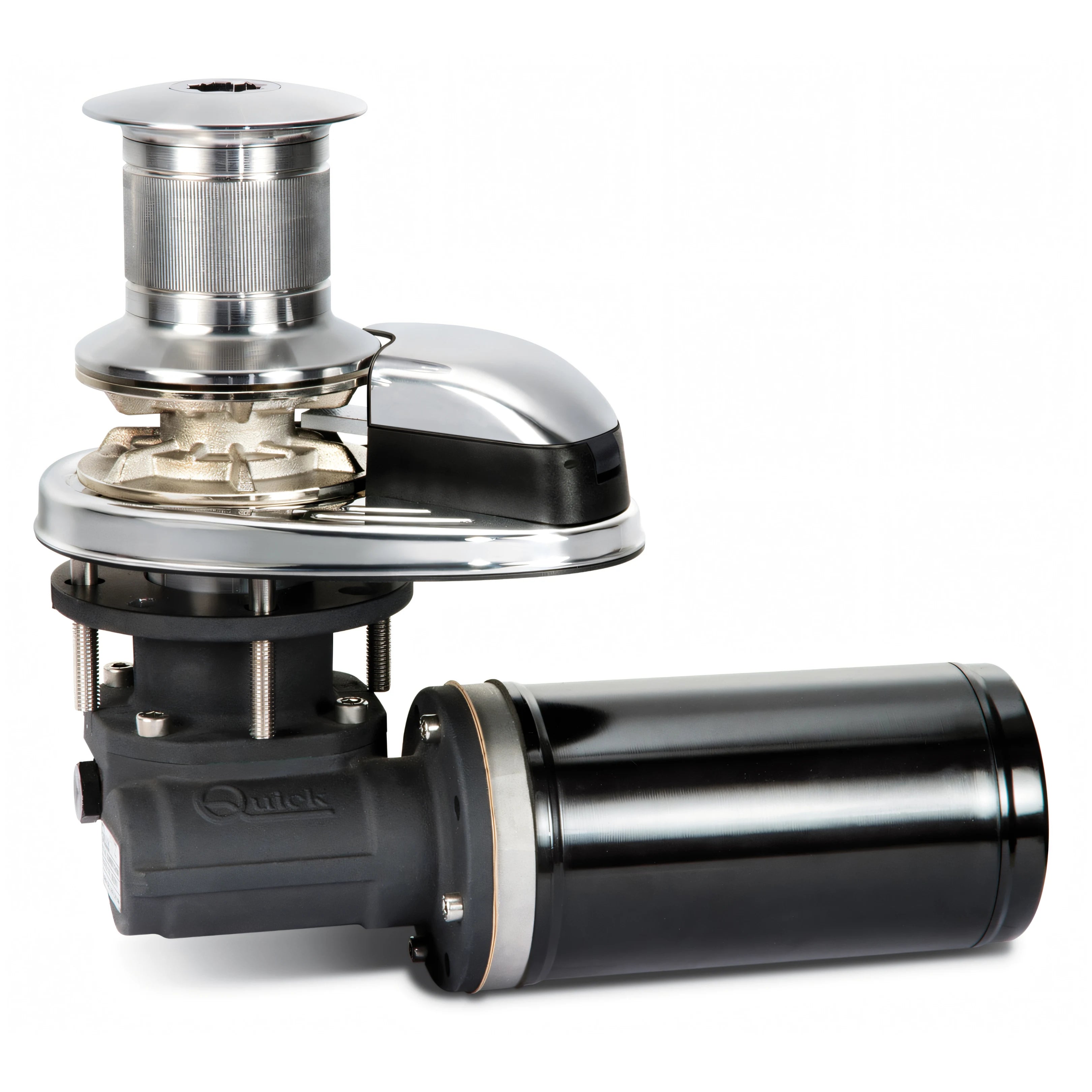 Verricello salpancora Quick DP1 con campana in acciaio inox AISI 316