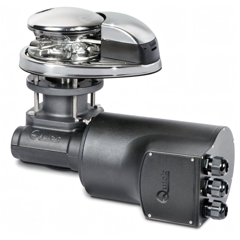 Verricello salpancora Quick DP2 senza campana in acciaio inox AISI 316