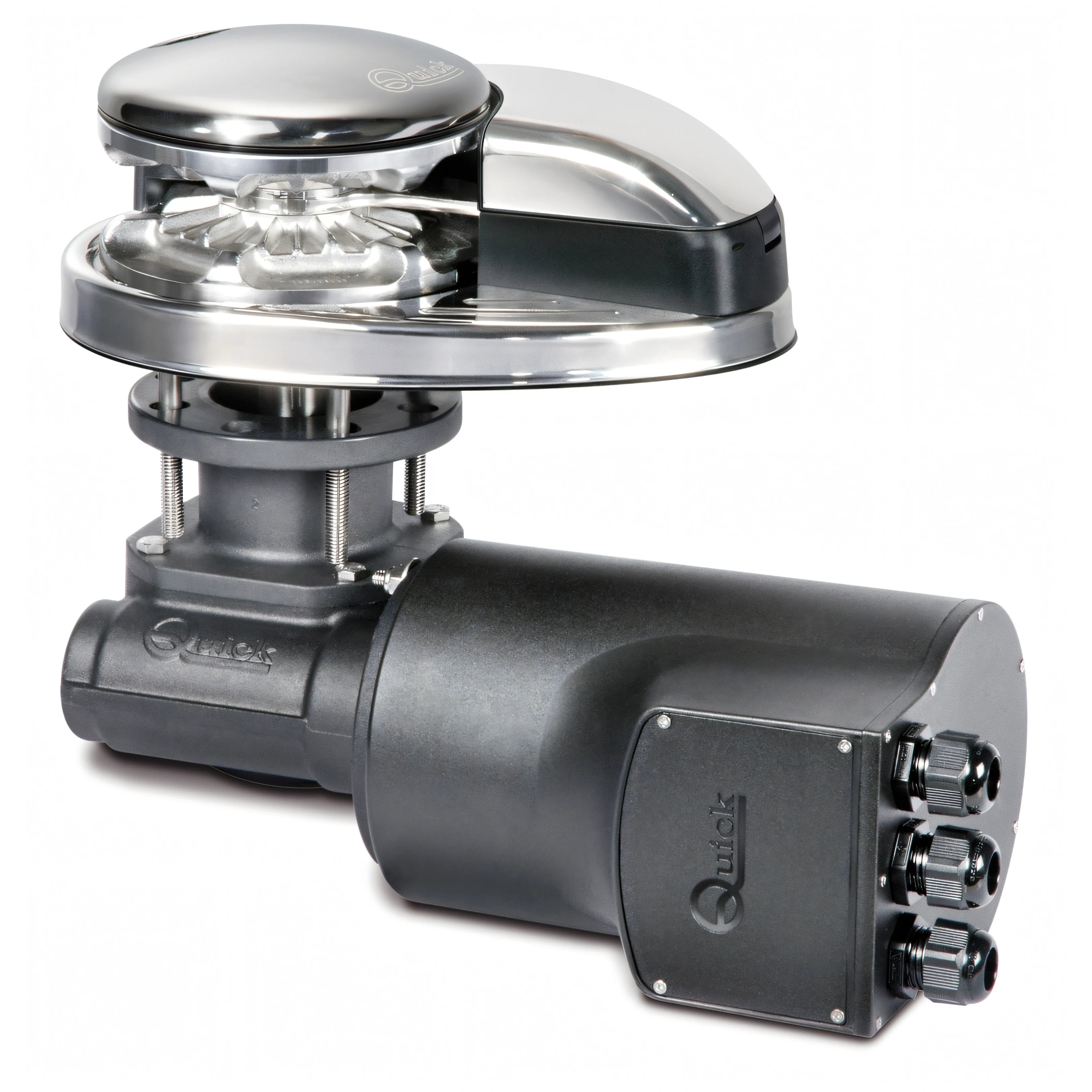 Verricello salpancora Quick DP3 senza campana in acciaio inox AISI 316