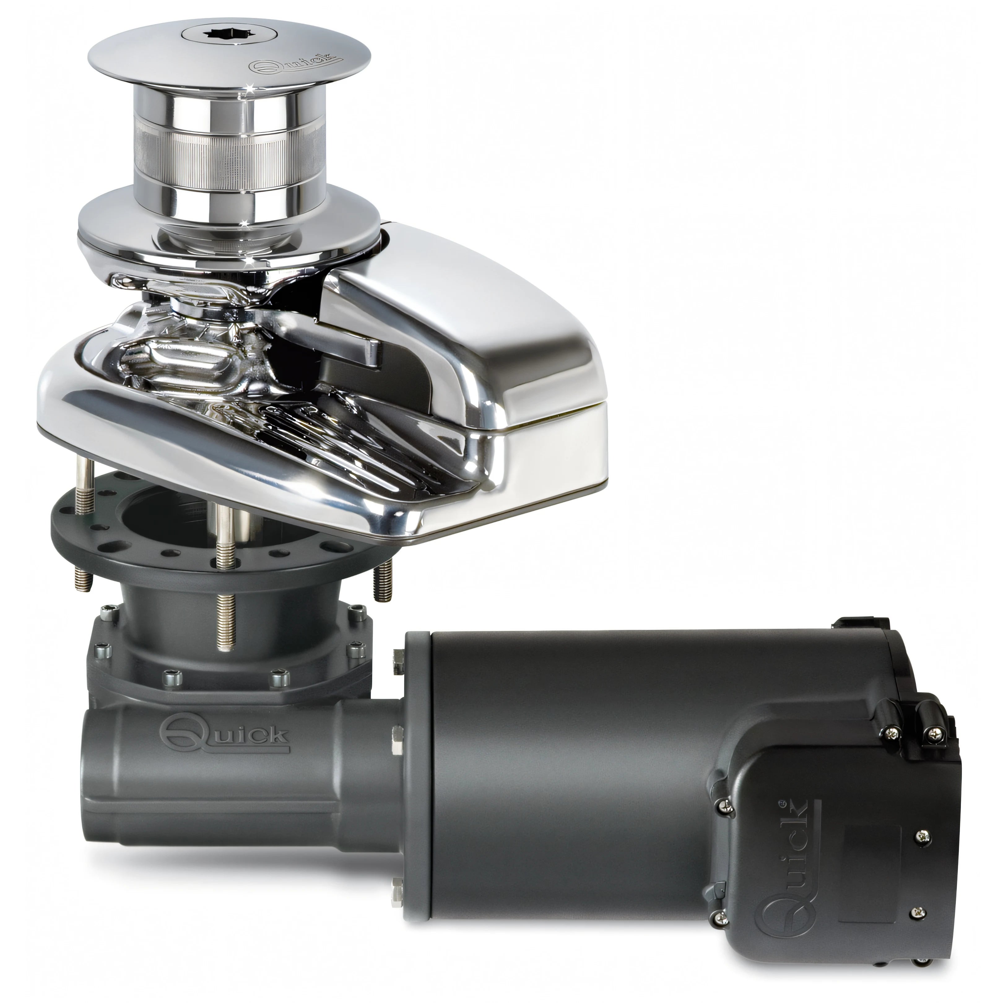 Verricello salpancora Quick Dylan con campana in acciaio inox AISI 316