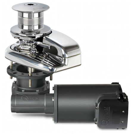 Verricello salpancora Quick Dylan con campana in acciaio inox AISI 316