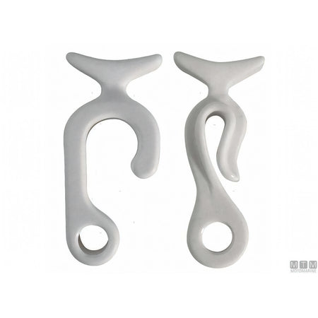 Gancio Porta-Parabordi per Battagliola in Plastica StanFender - 2 pz. — Default Title