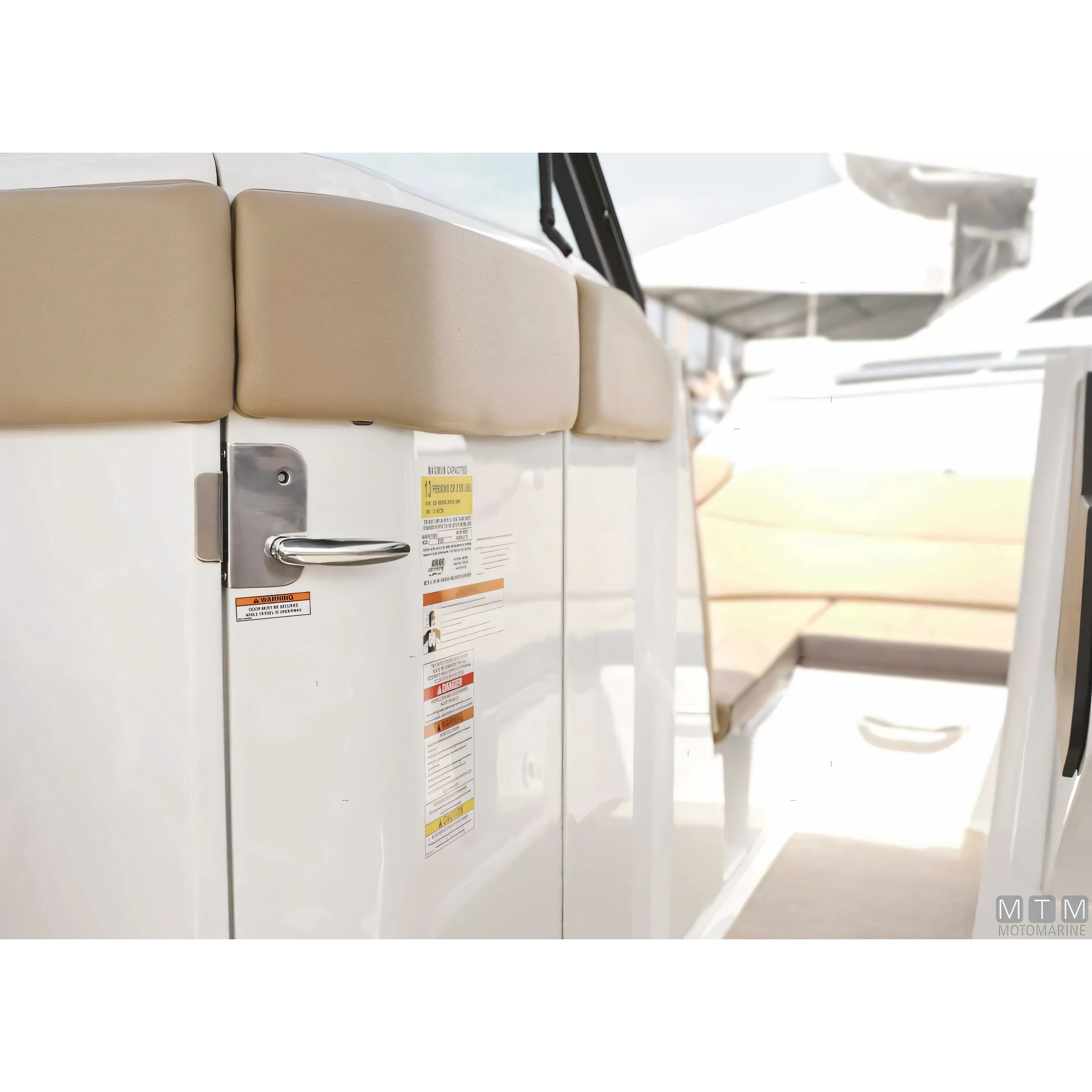 Serratura Privacy Door in Acciaio Inox AISI316 con chiavi Motomarine — Mano Sinistra