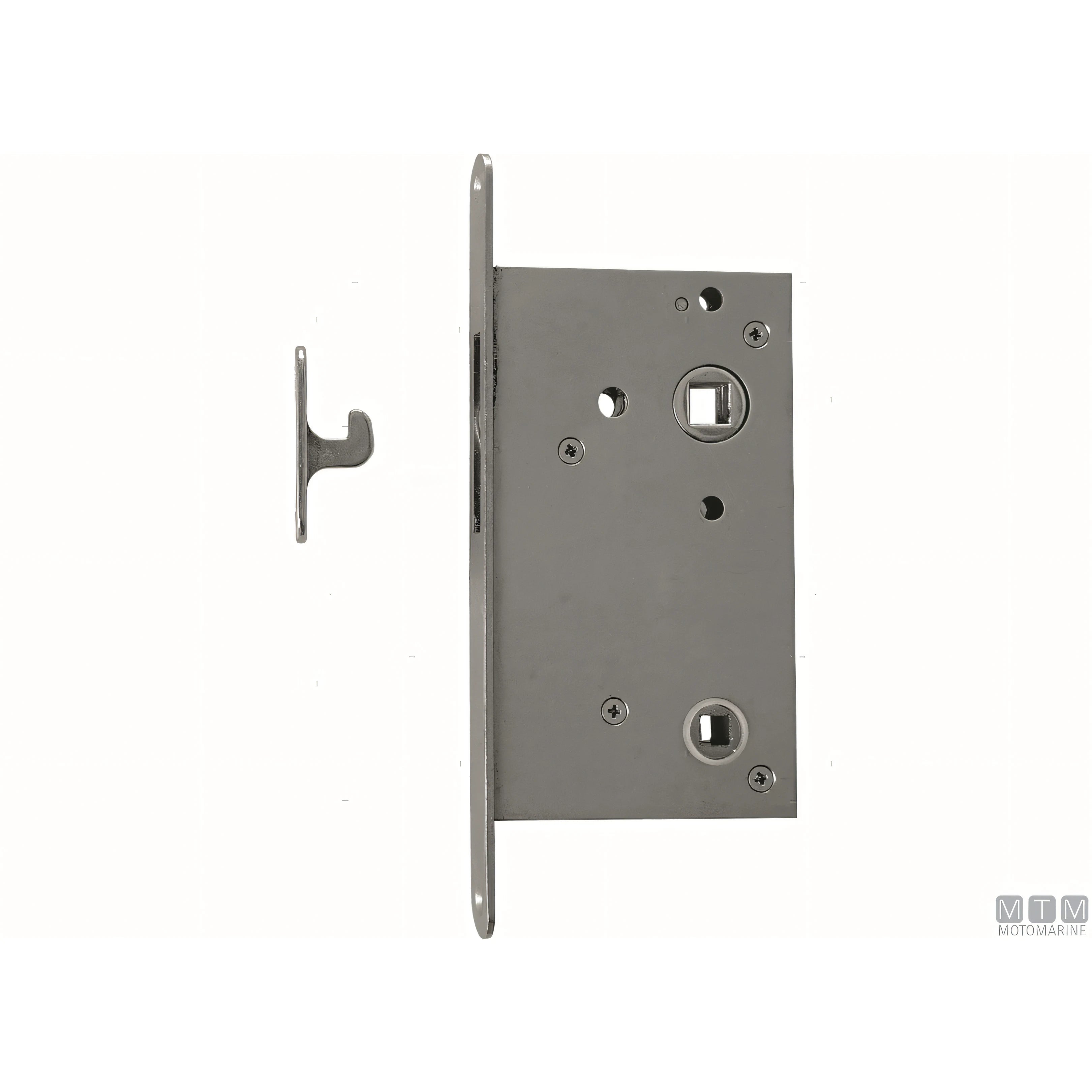 Motomarine serratura per porte scorrevoli in acciaio inox — Quadro maniglia 8x8 mm