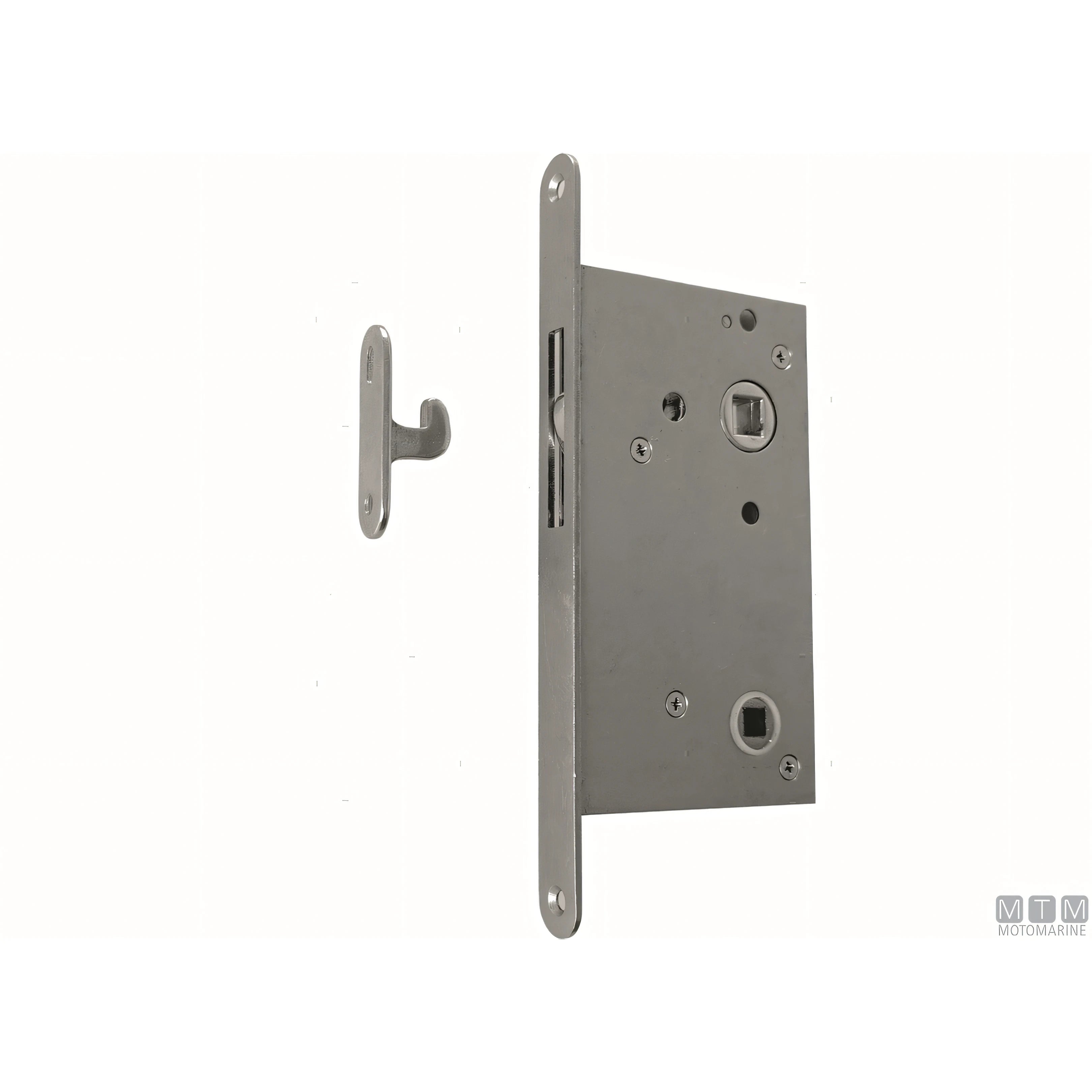 Motomarine serratura per porte scorrevoli in acciaio inox — Quadro maniglia 8x8 mm