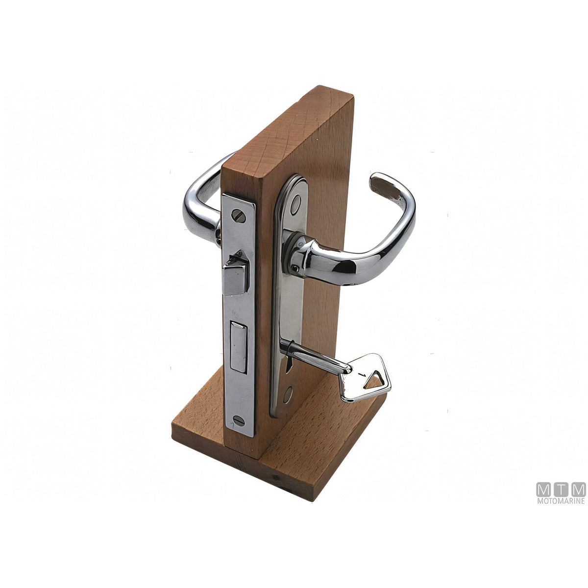 Motomarine serratura da infilare 4021 in ottone cromato — Destra