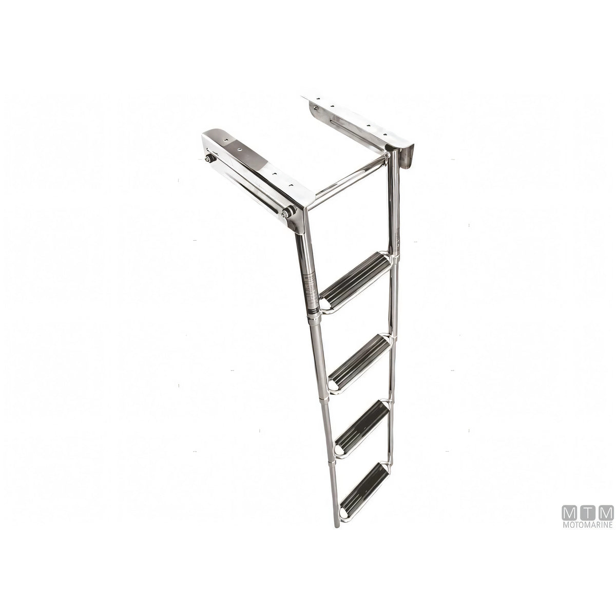 Motomarine scaletta telescopica Comfort Wide Step acciaio inox — 4 gradini