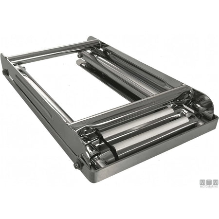 Motomarine scaletta telescopica slim acciaio inox — 4 gradini