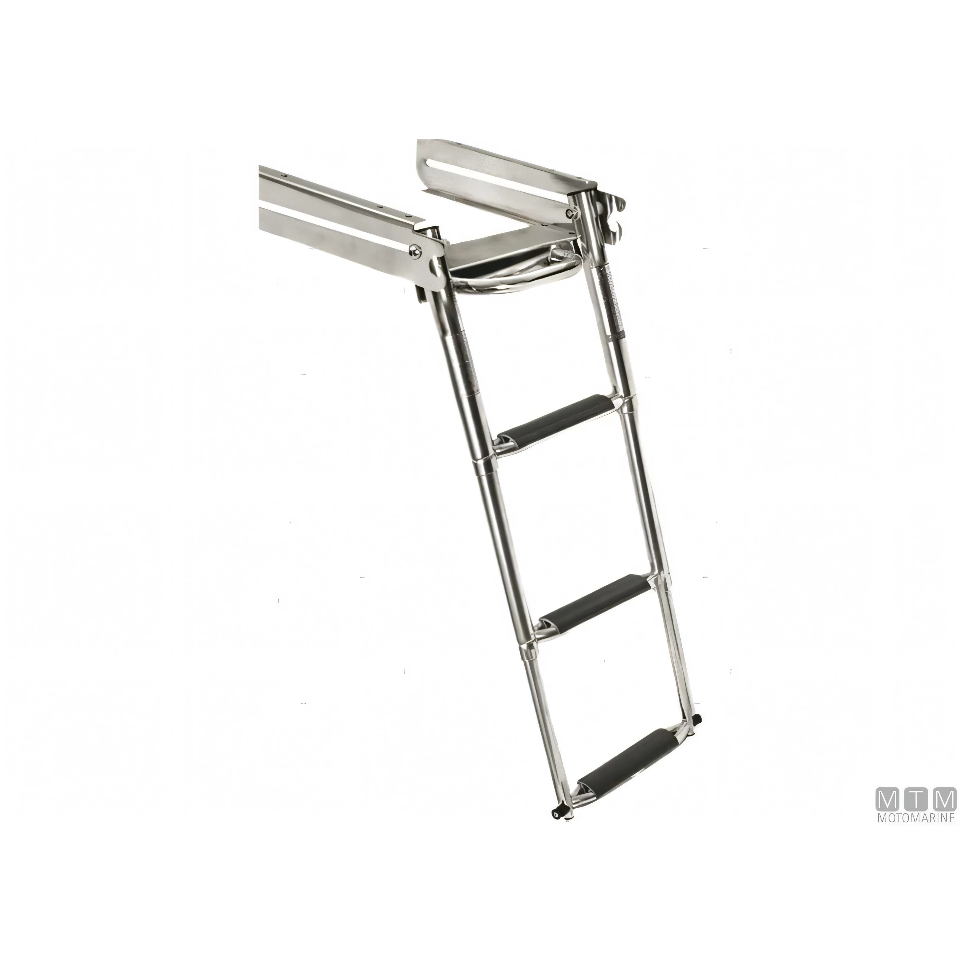 Motomarine scaletta telescopica acciaio inox — 3 gradini