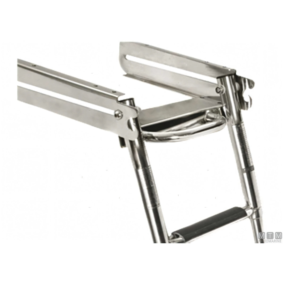 Motomarine scaletta telescopica acciaio inox — 3 gradini