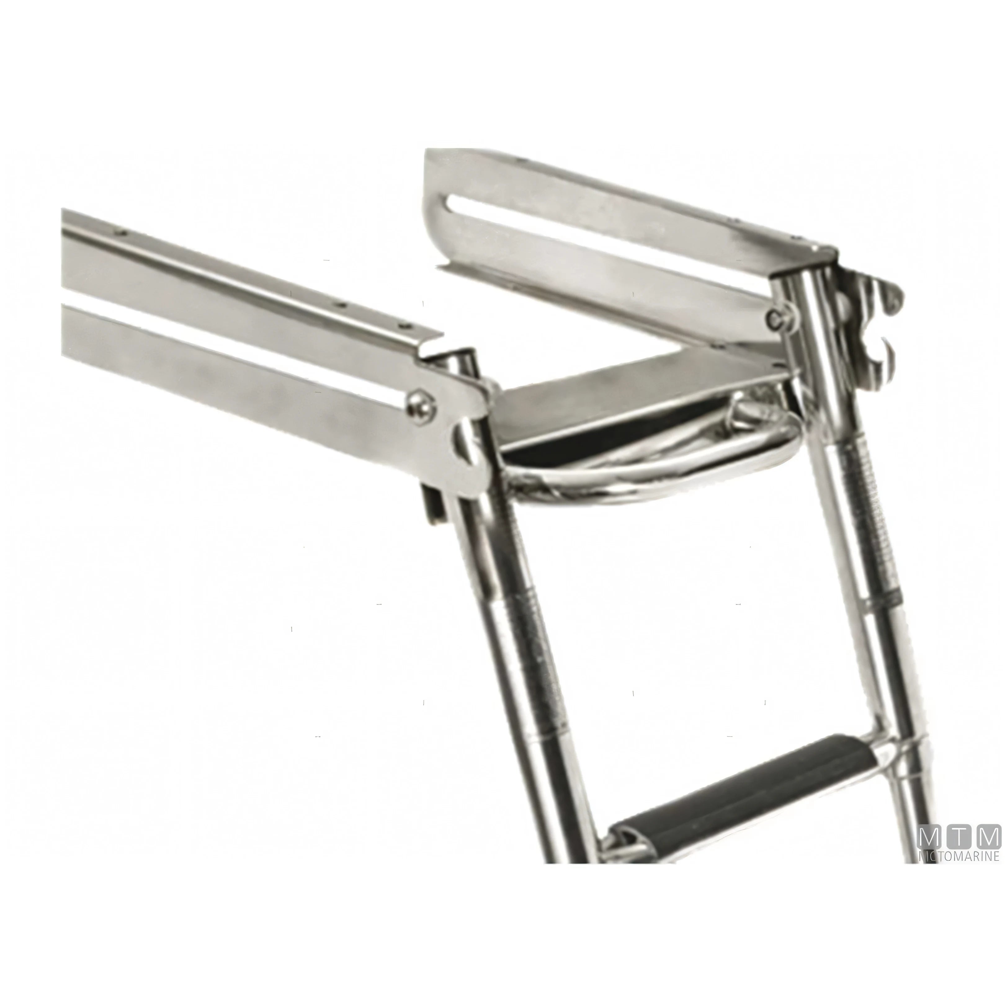Motomarine scaletta telescopica acciaio inox — 4 gradini