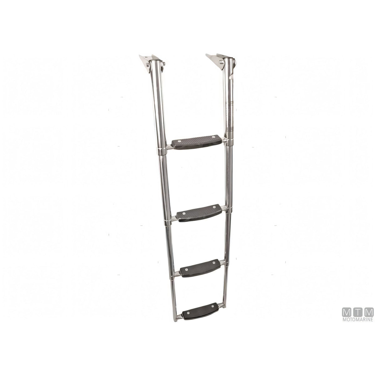 Motomarine scaletta telescopica per plancetta in acciaio inox — 4 gradini