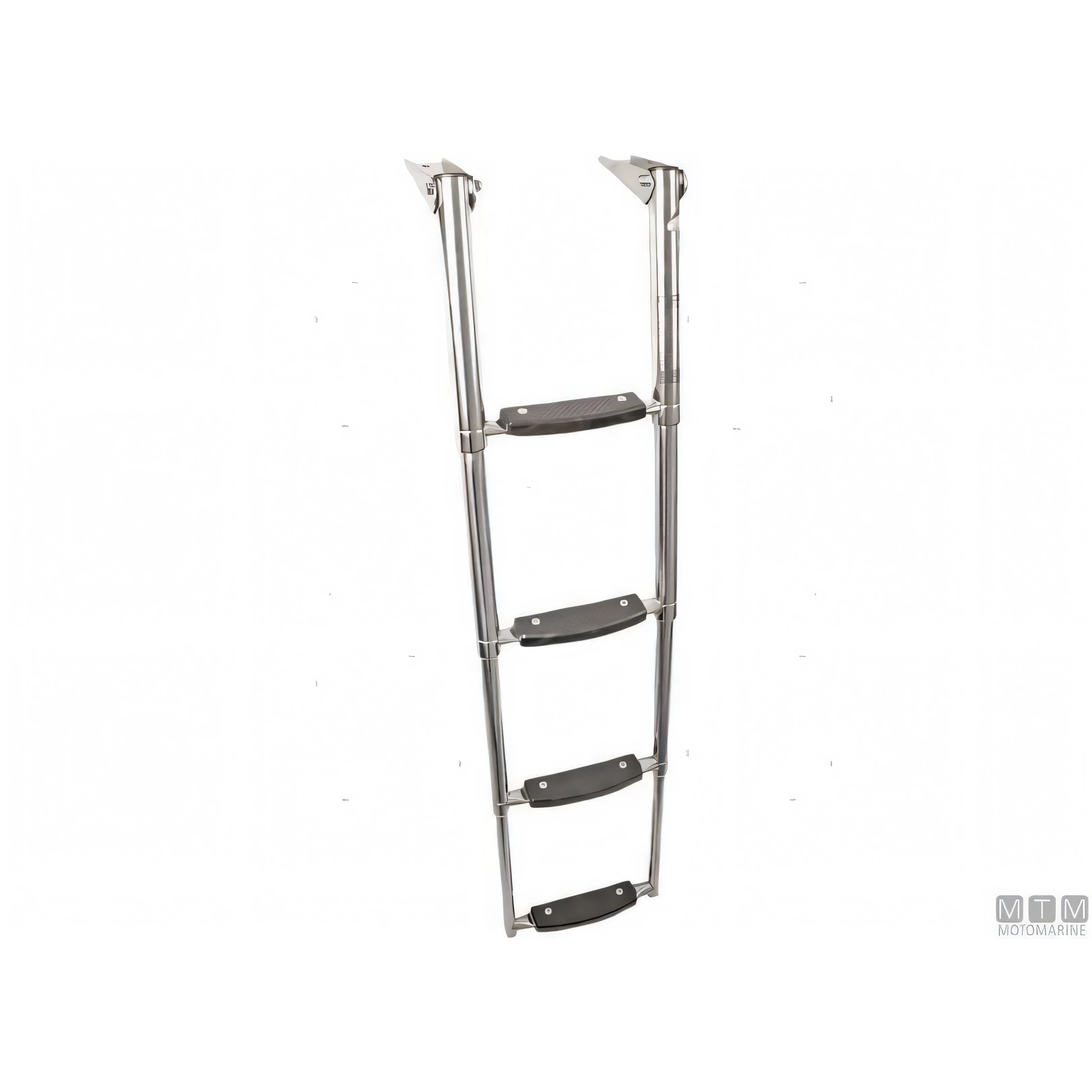 Motomarine scaletta telescopica per plancetta in acciaio inox — 4 gradini