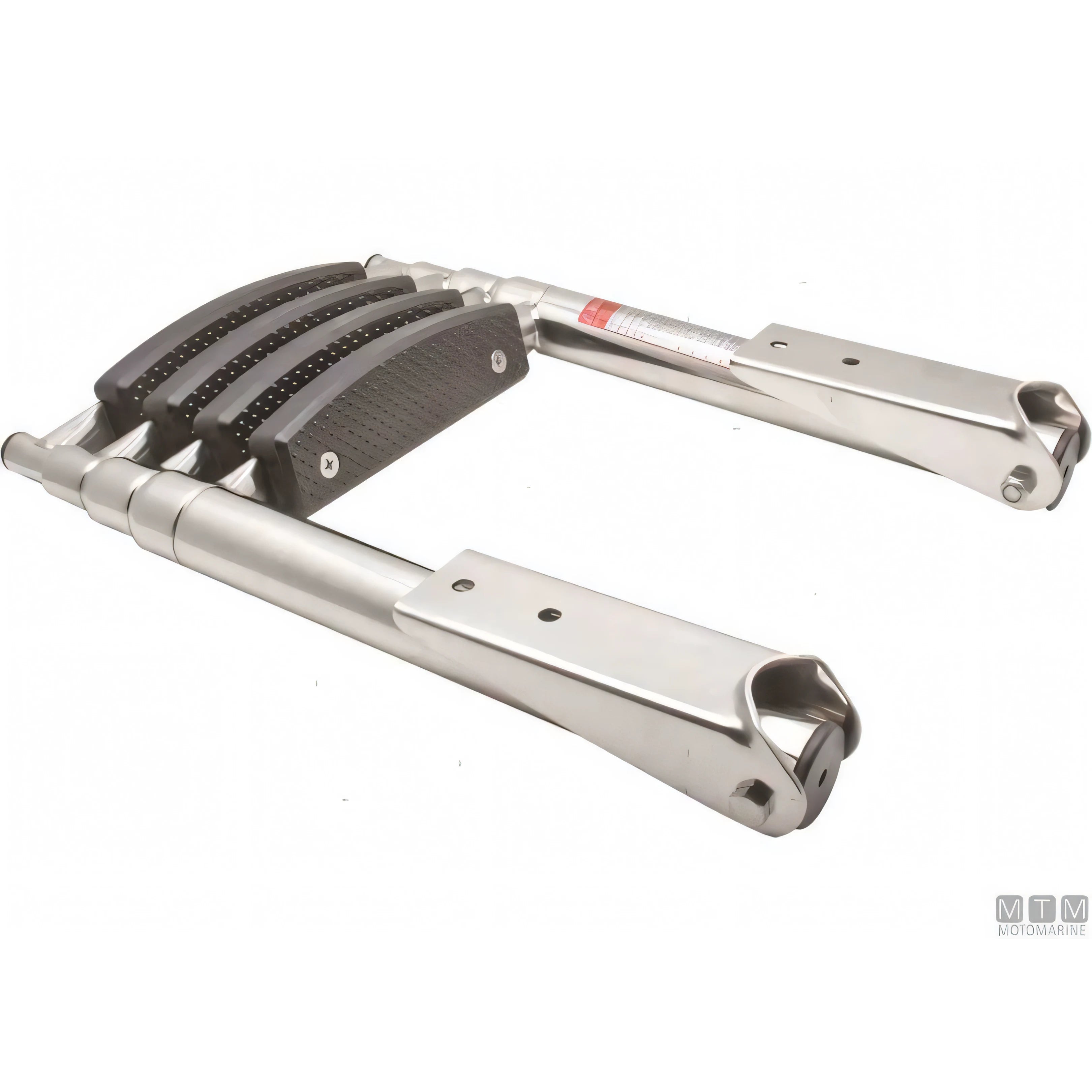 Motomarine scaletta telescopica per plancetta in acciaio inox — 4 gradini