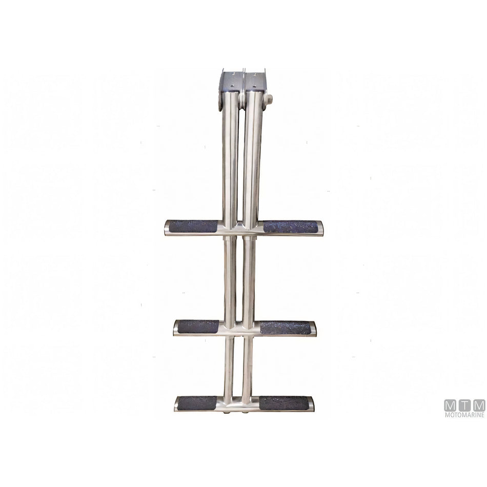 Motomarine scaletta telescopica Diver Evo in acciaio inox — 3 gradini