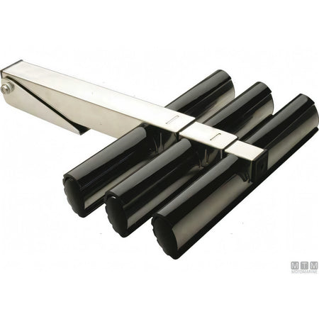 Motomarine scaletta telescopica sub acciaio inox — 3 gradini