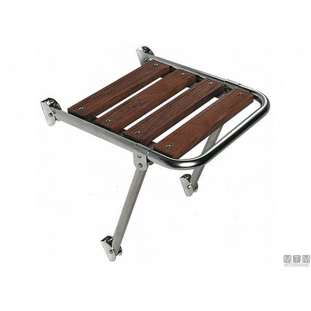Motomarine Plancetta Minox in acciaio inox e legno — S – 270x390 mm