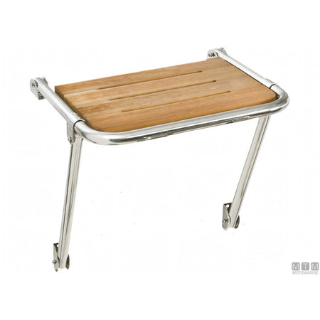 Motomarine plancetta TKC acciaio inox e teak