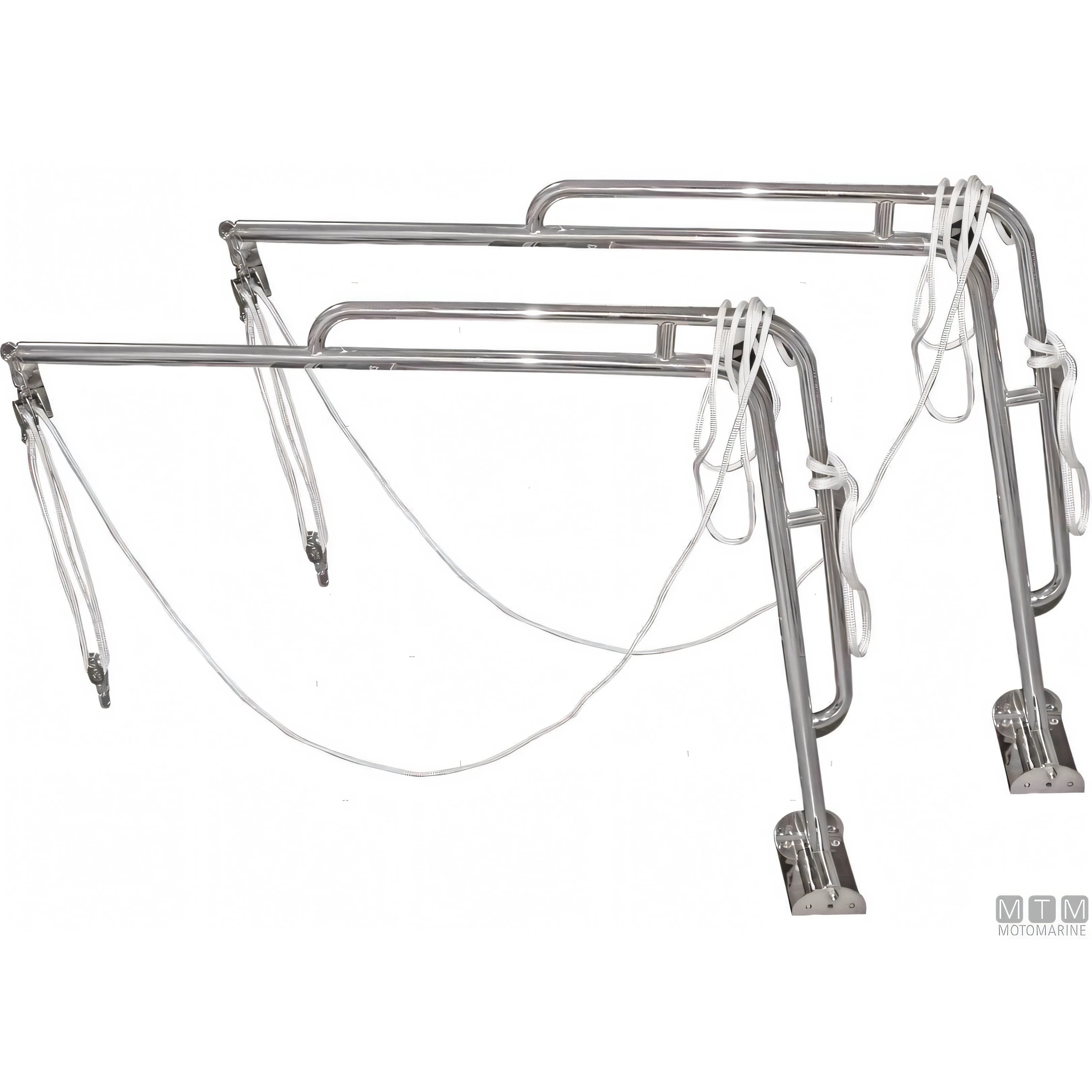 Motomarine coppia gruette on base acciaio inox 316 — Ø 42 mm