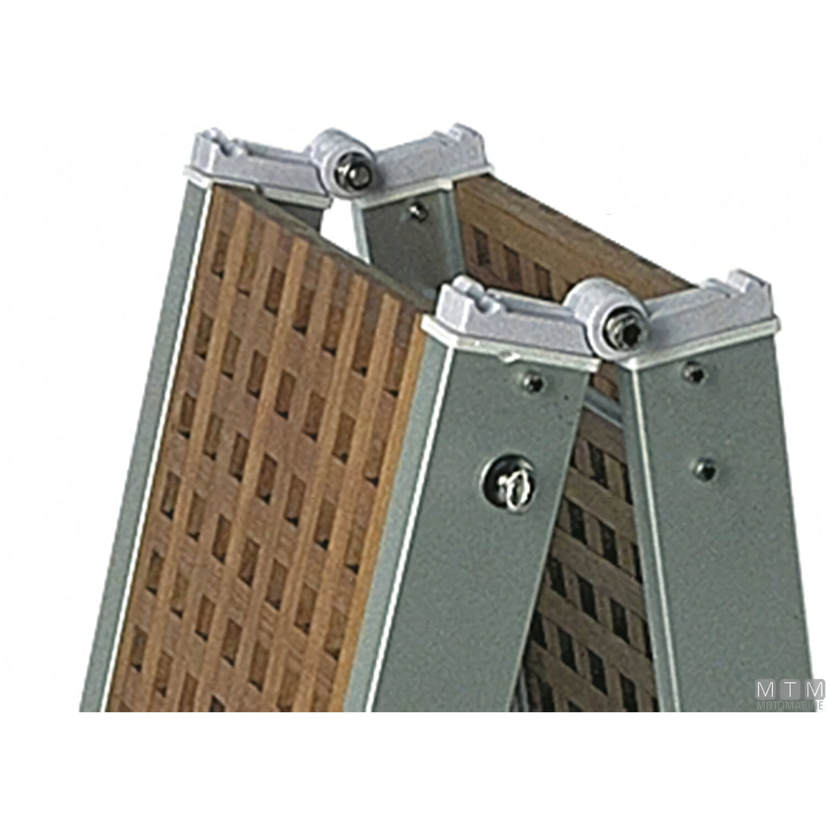 Motomarine Passerella Pieghevole in Alluminio e Carabottino — 190 cm