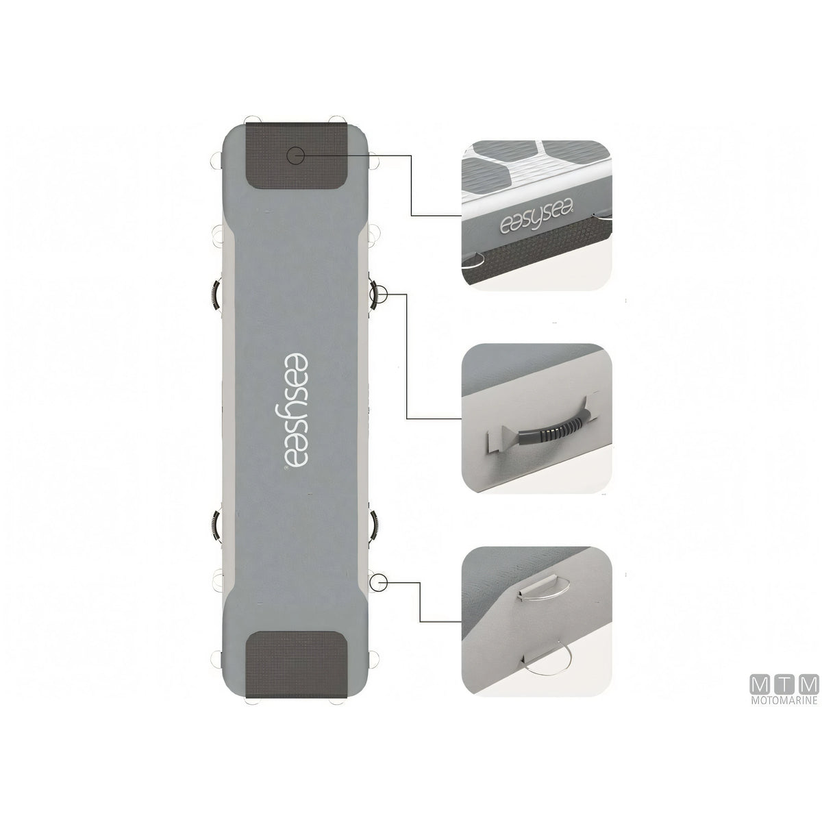 Easysea Way2 passerella gonfiabile 200 cm — 200 cm
