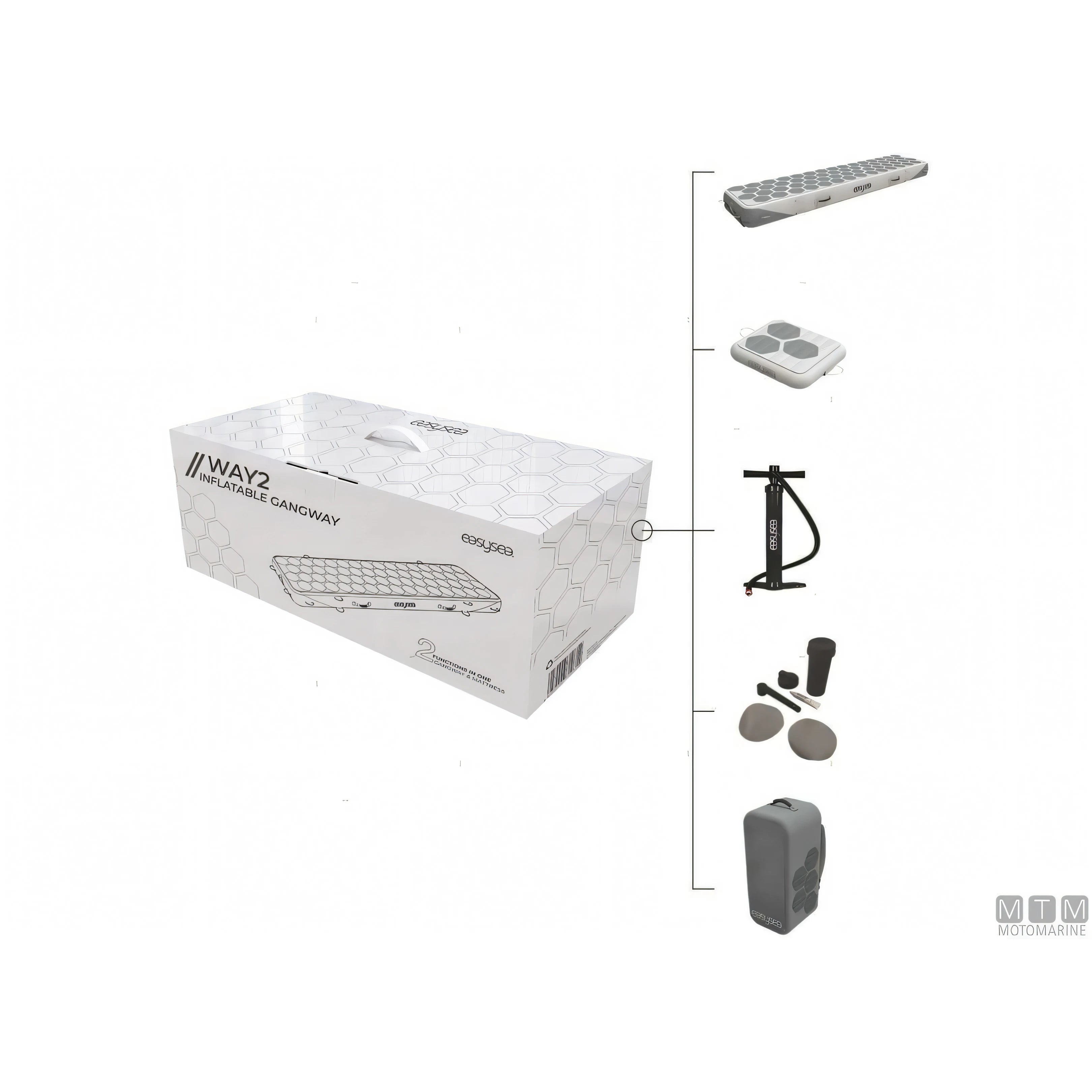 Easysea Way2 passerella gonfiabile 200 cm — 200 cm