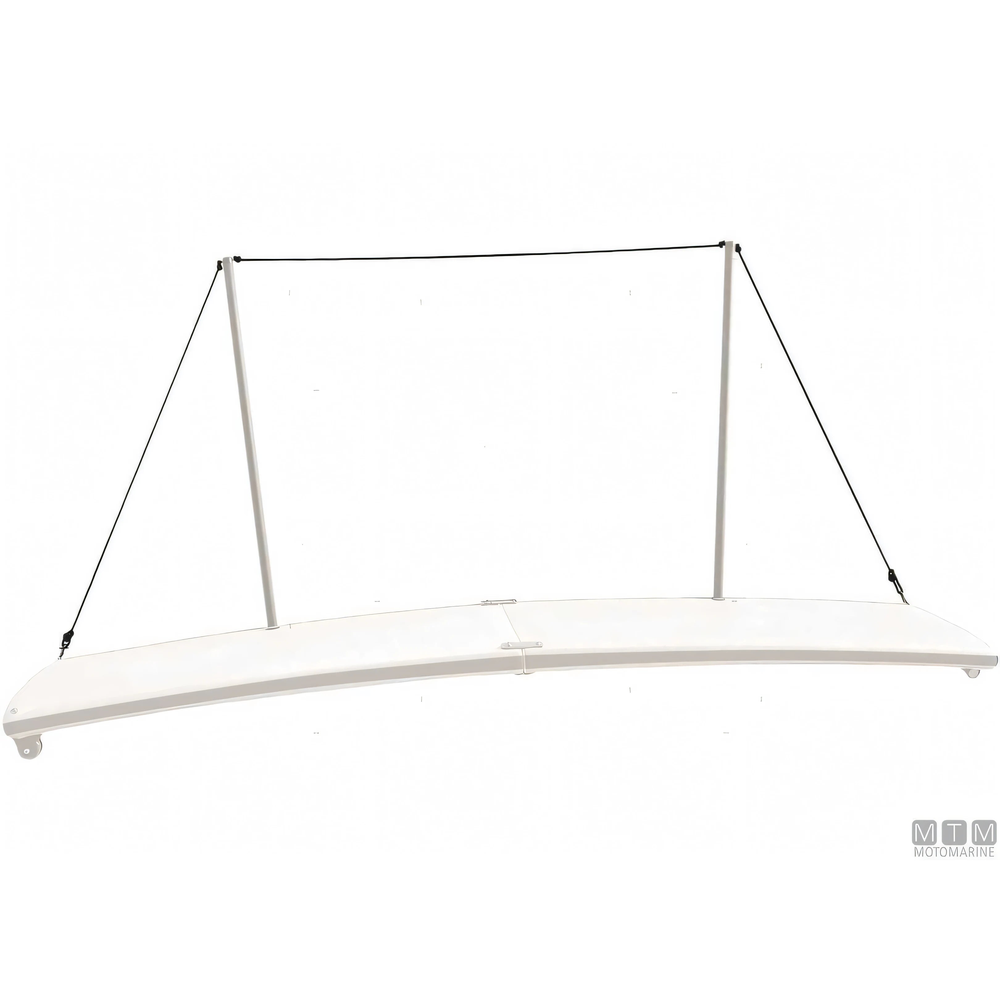 Motomarine passerella in carbonio composito — Set corrimano (accessorio)