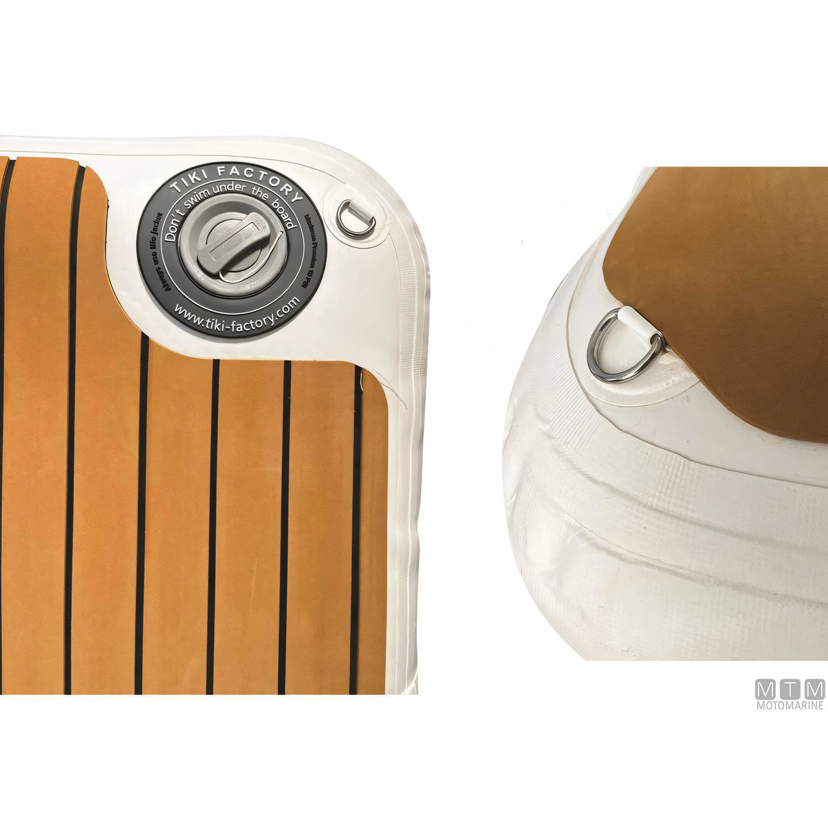 Tiki Yachting Passerella Gonfiabile Tiki 200 tessuto Dropstich — 200x60x15 cm