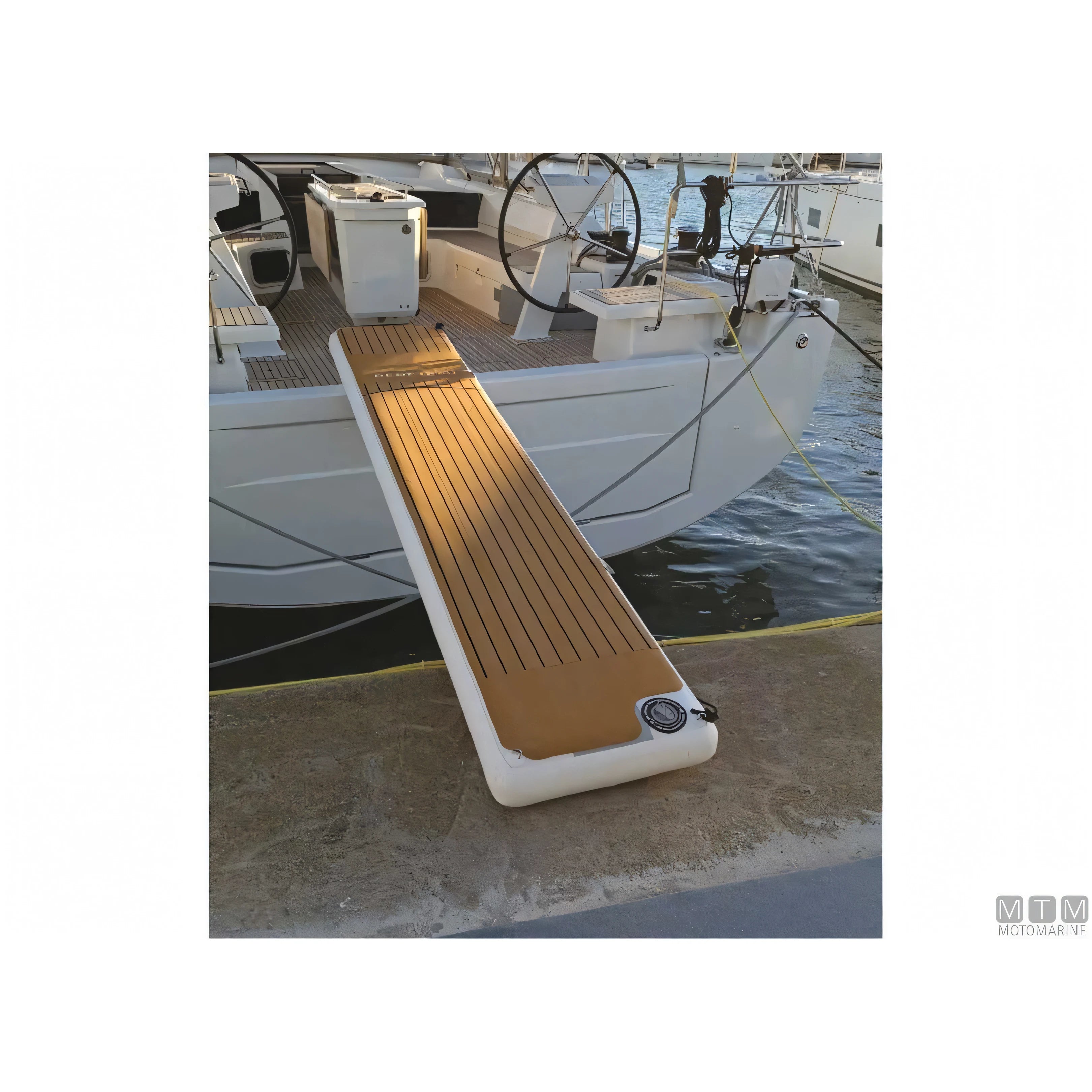 Tiki Yachting passerella gonfiabile in tessuto Dropstich PVC — 250 cm