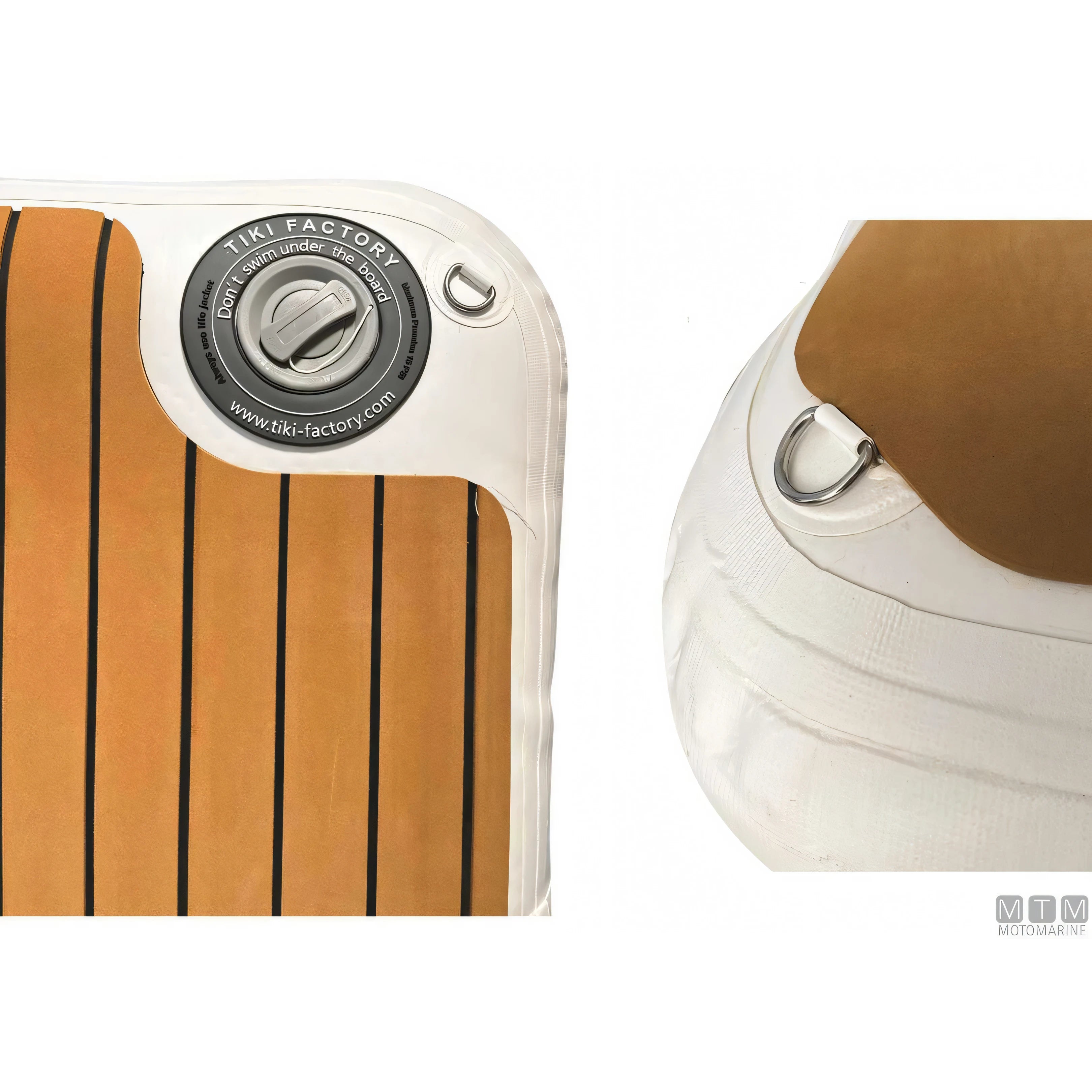 Tiki Yachting passerella gonfiabile in tessuto Dropstich PVC — 250 cm
