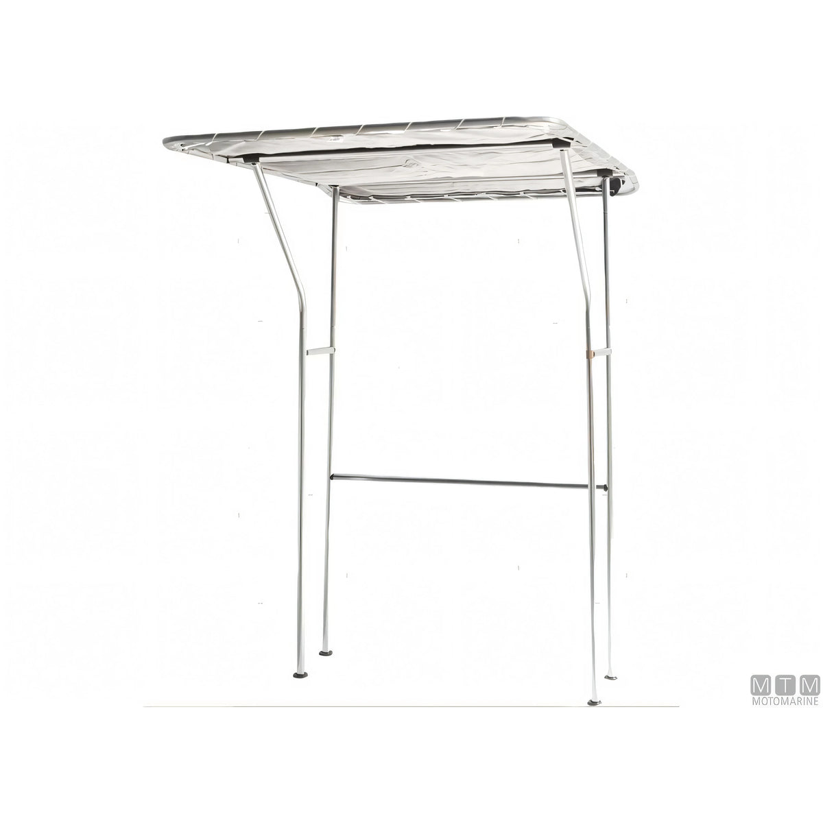 T-Top Motomarine in alluminio laccato e poliestere — Bianco