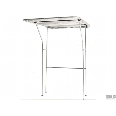 T-Top Motomarine in alluminio laccato e poliestere — Bianco