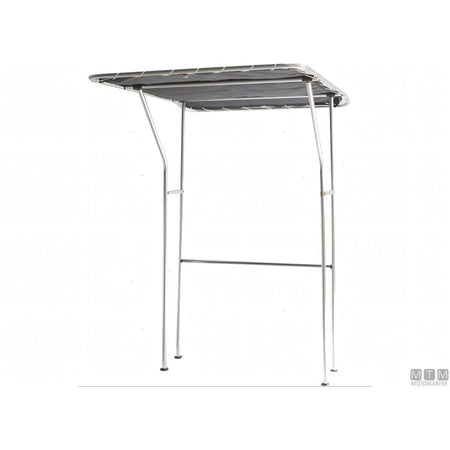 T-Top Motomarine in alluminio laccato e poliestere — Blu Navy