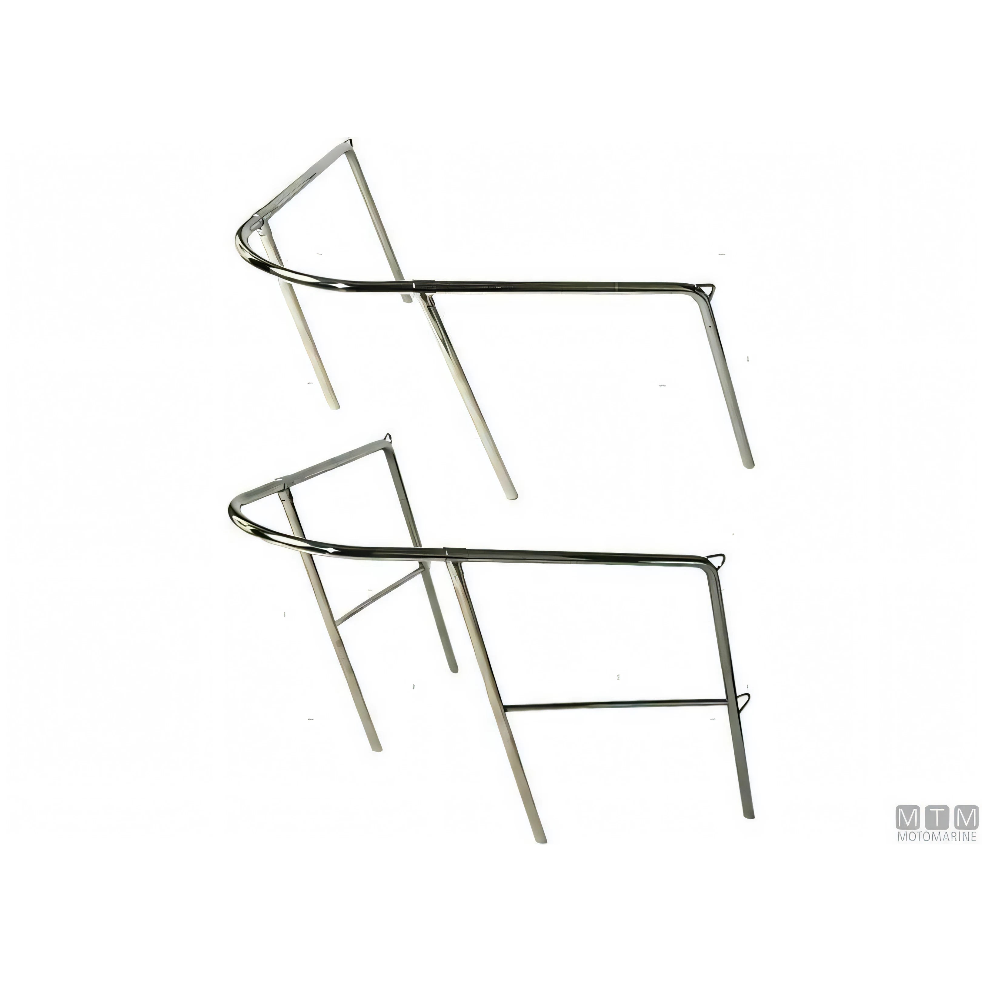 Motomarine Pulpito di Prua Sail Bow Acciaio Inox 316 — H 45 cm