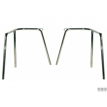 Motomarine pulpito di poppa Sail Stern acciaio inox 316 — H 45 cm